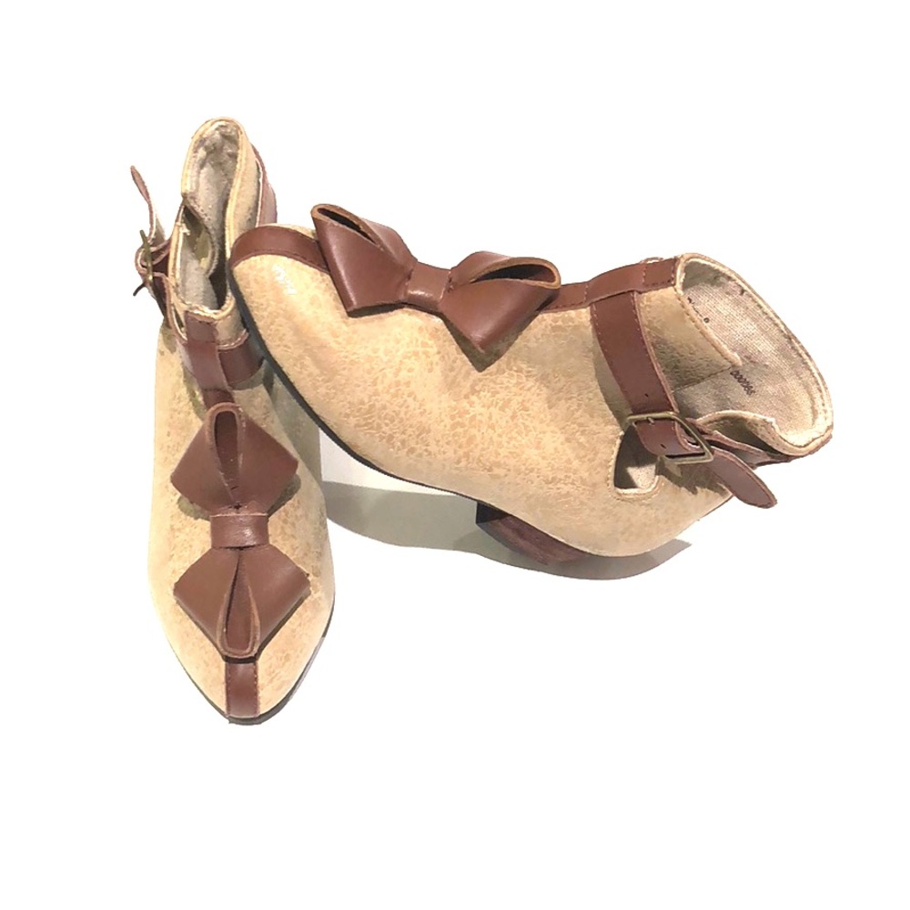 Joyfolie Dalia in Fawn Booties